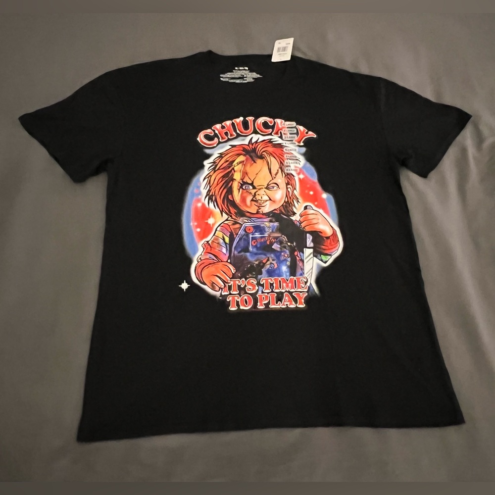 Chucky Child’s Play Graphic Horror Movie t-shirt New